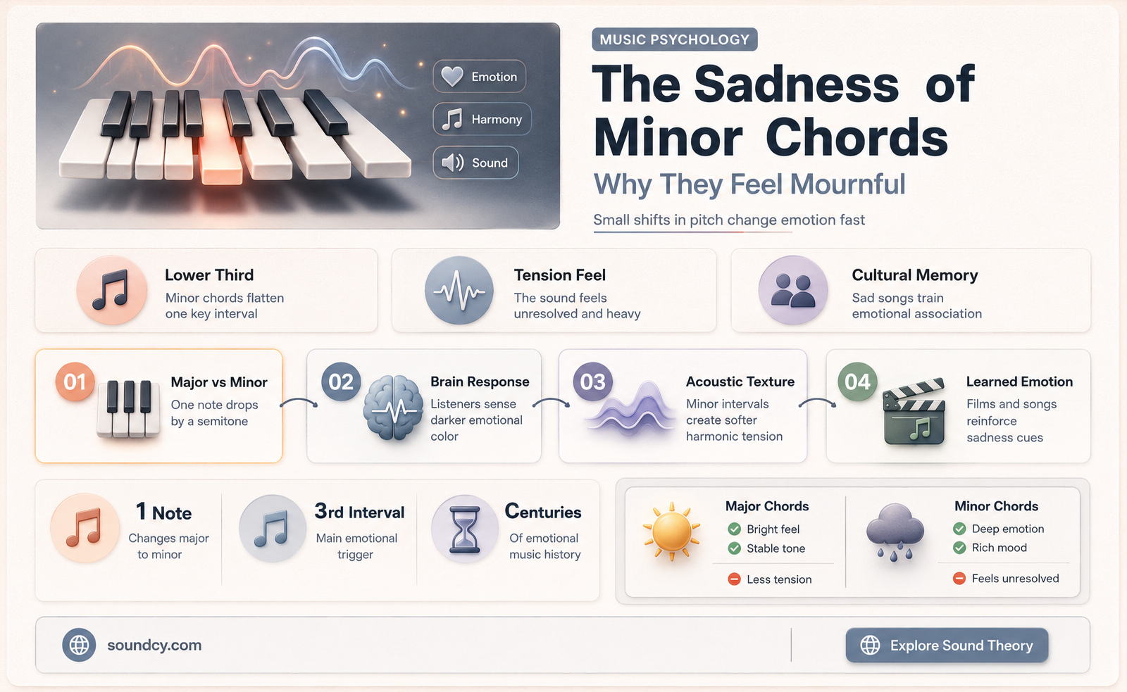 do all minor chords sound sad