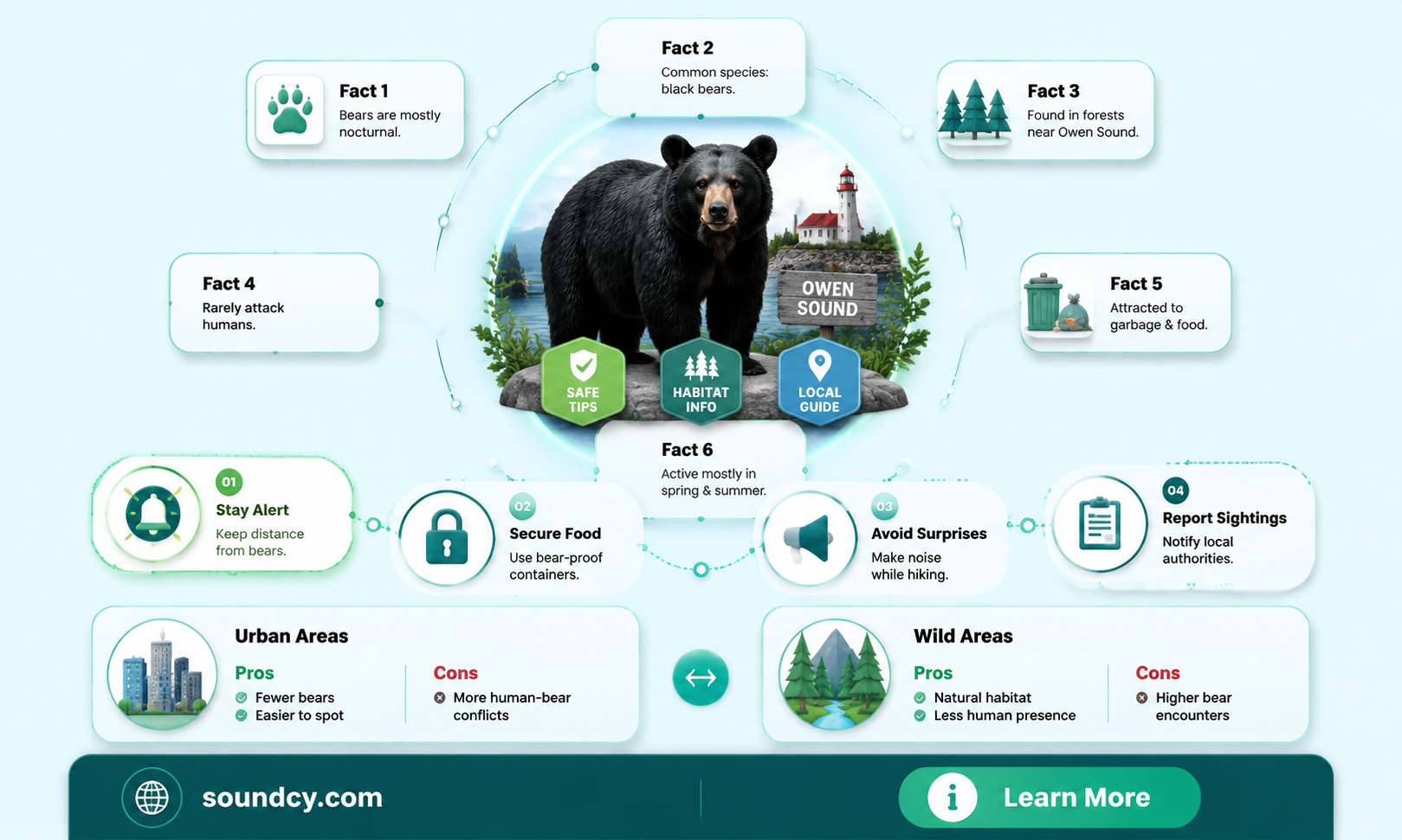 are there bears in owen sound
