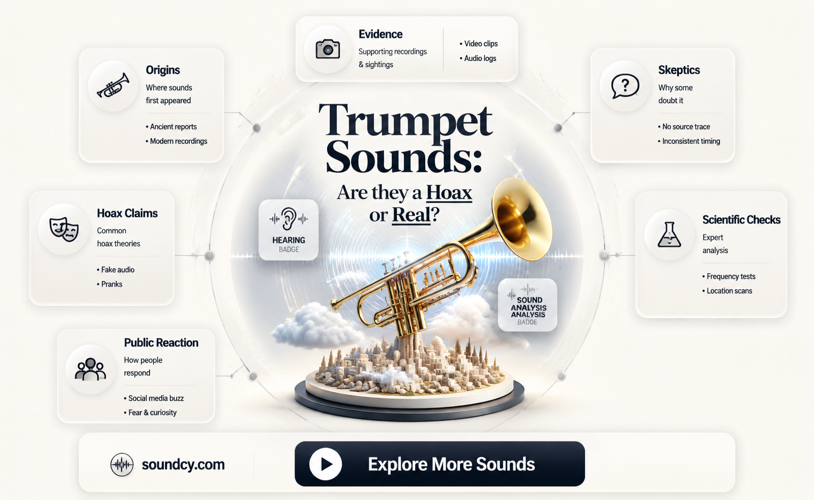 are the trumpet sounds a hoax