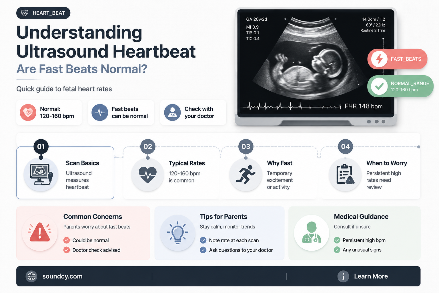 are the ultra sounds suppose to be fast beat