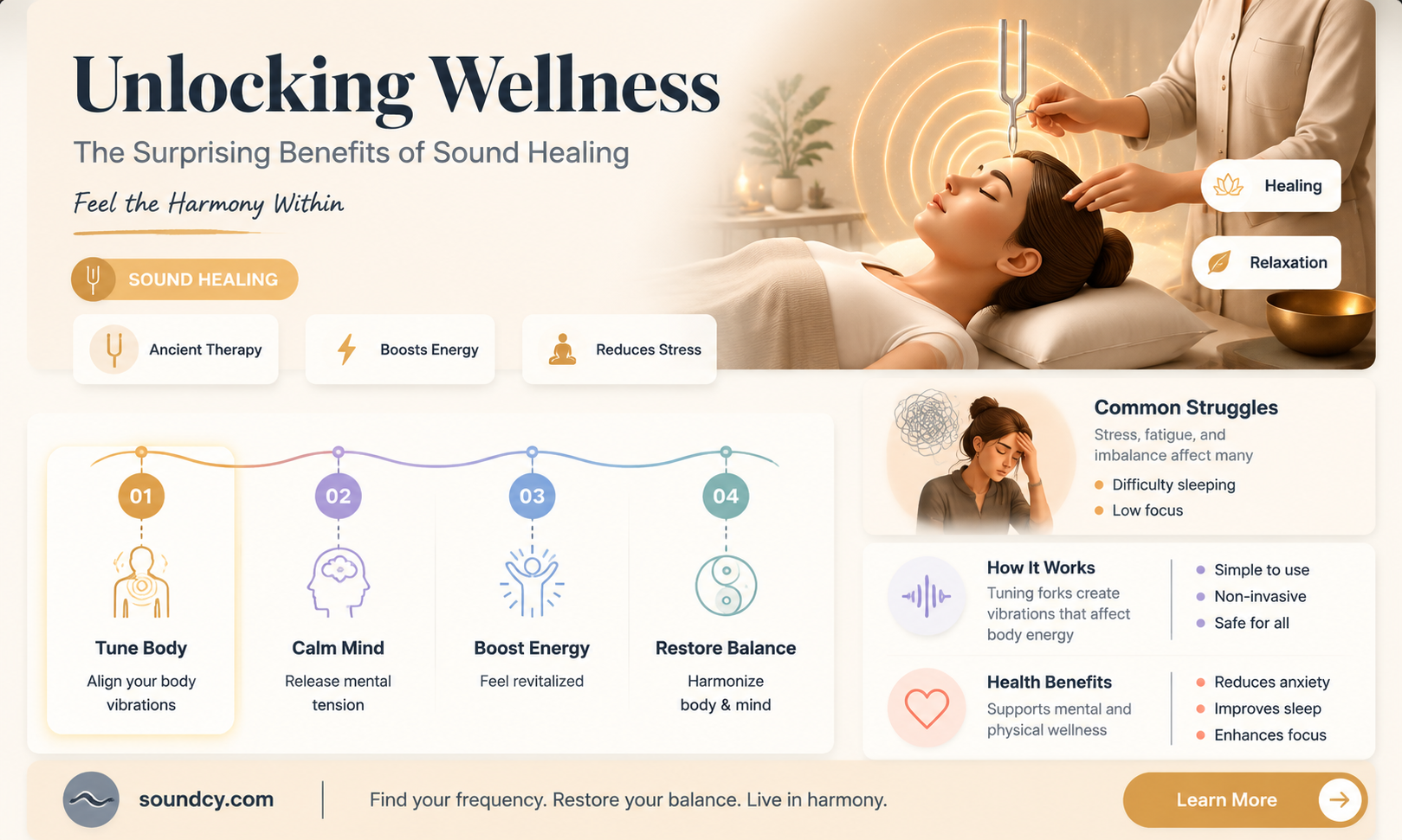 are there benefits to sound healing with tonal forks