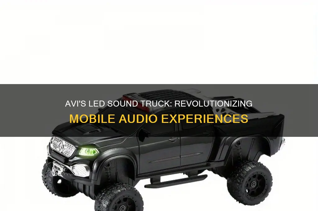 was avi led sound truck