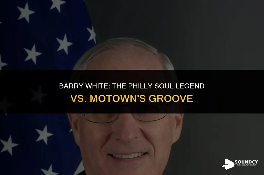 was barry white motown or the sound of philadelphia