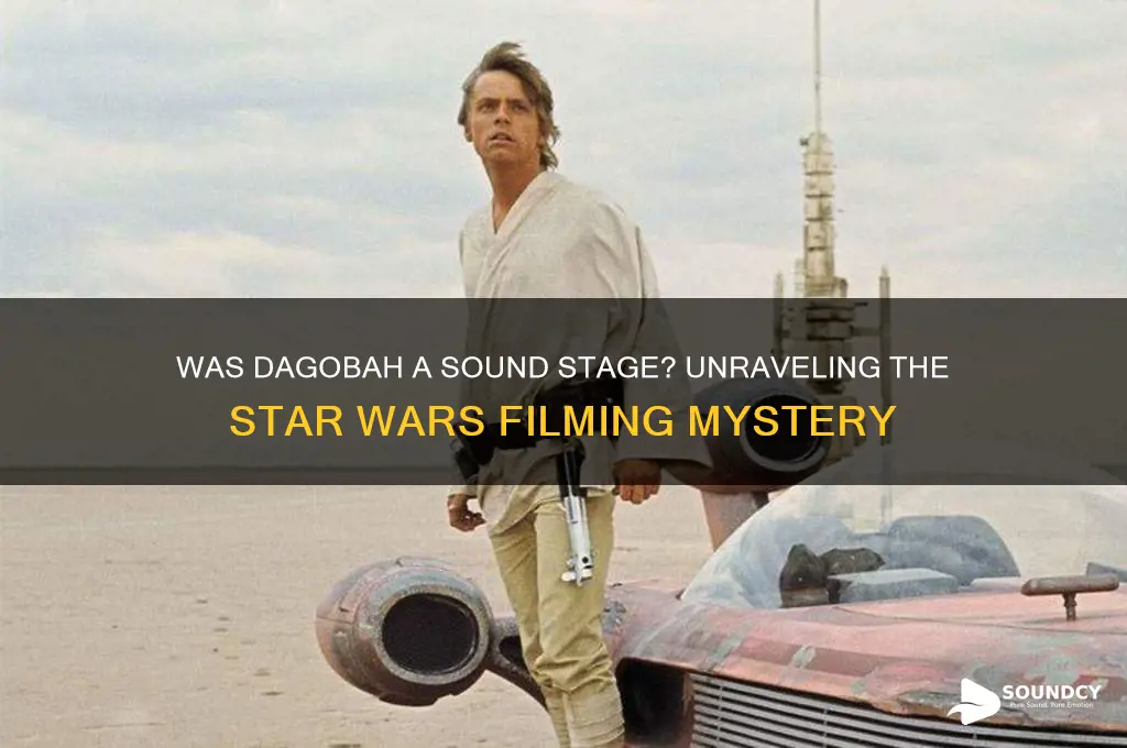 was dagobah a sound stage