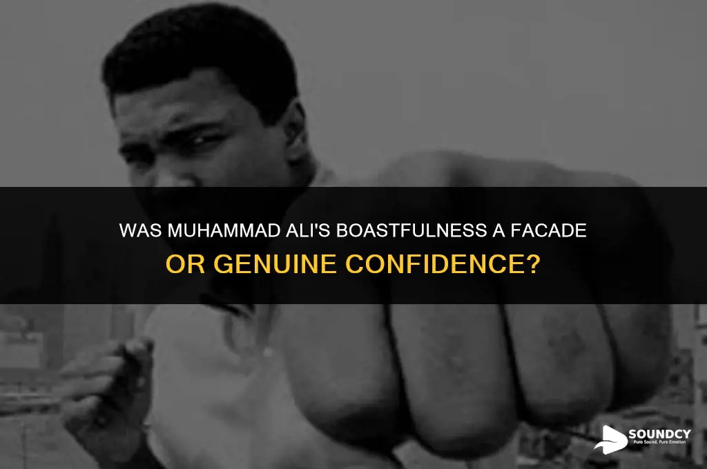 was muhammed ali really as boastful as he sounded