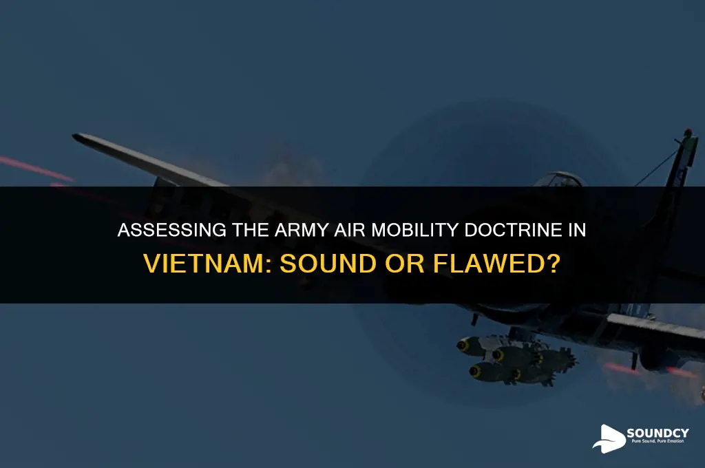 was the army air mobility doctrine in vietnam sound
