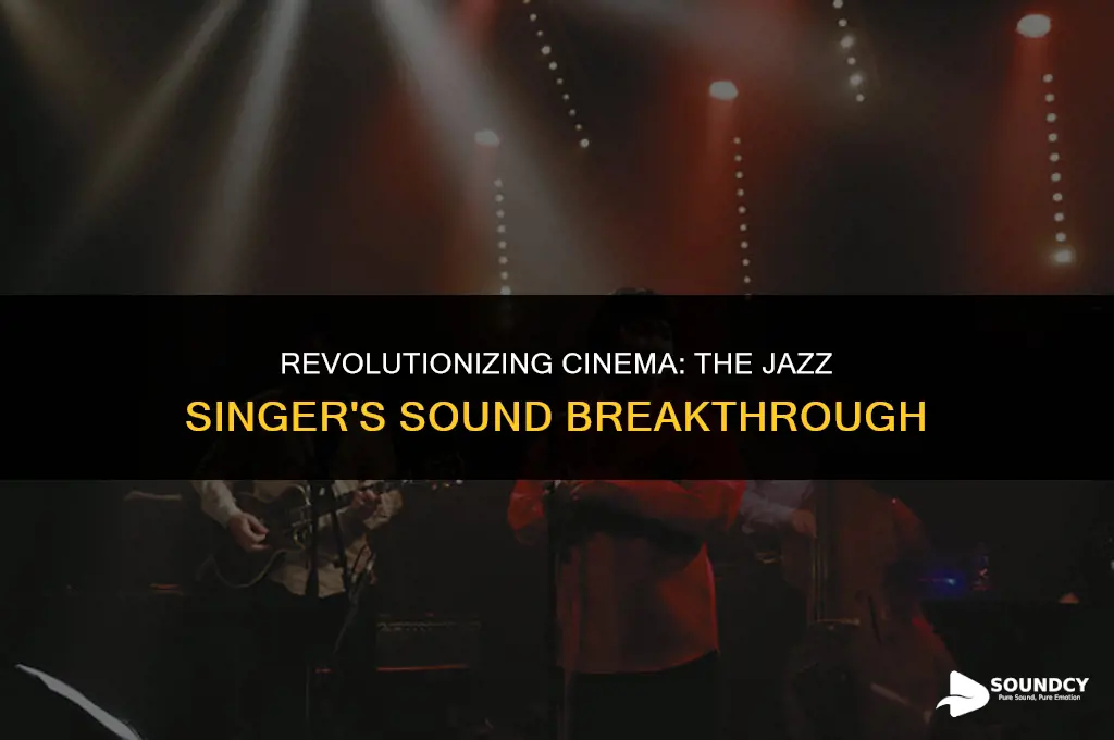 was the jazz singer the first movie with sound