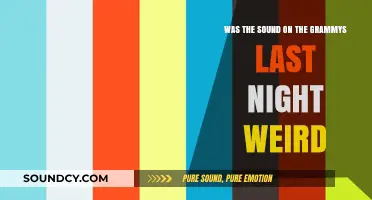 Grammy Night Sound Oddities: A Closer Look at the Audio