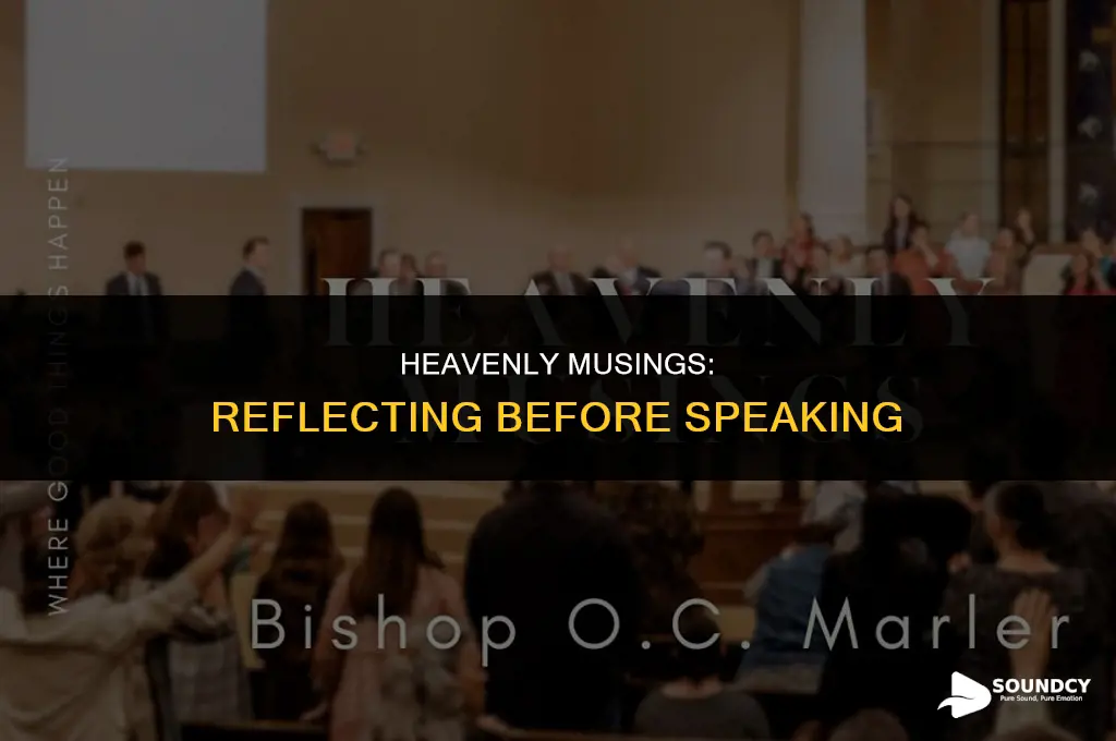 were in heaven sounds like think before i talk