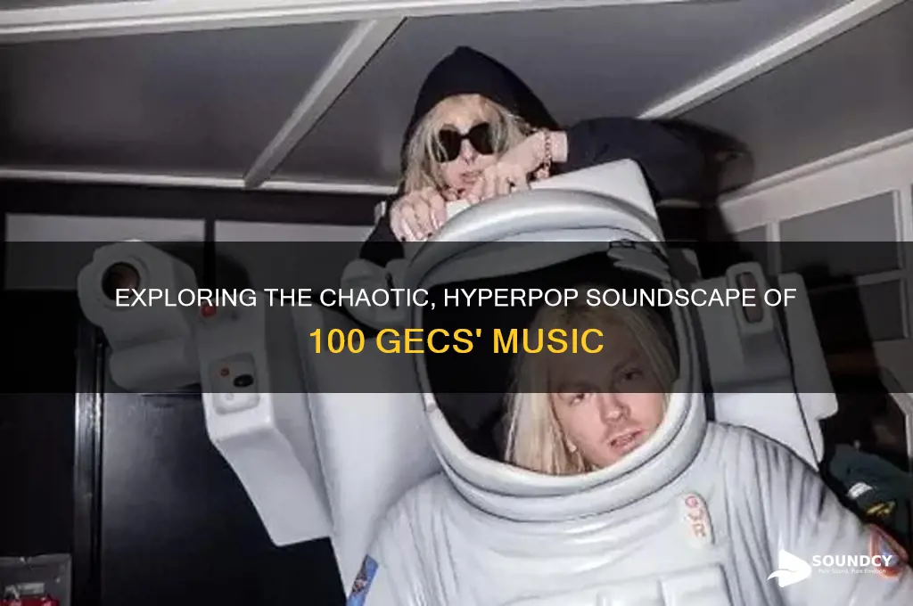 what 100 gecs sounds like