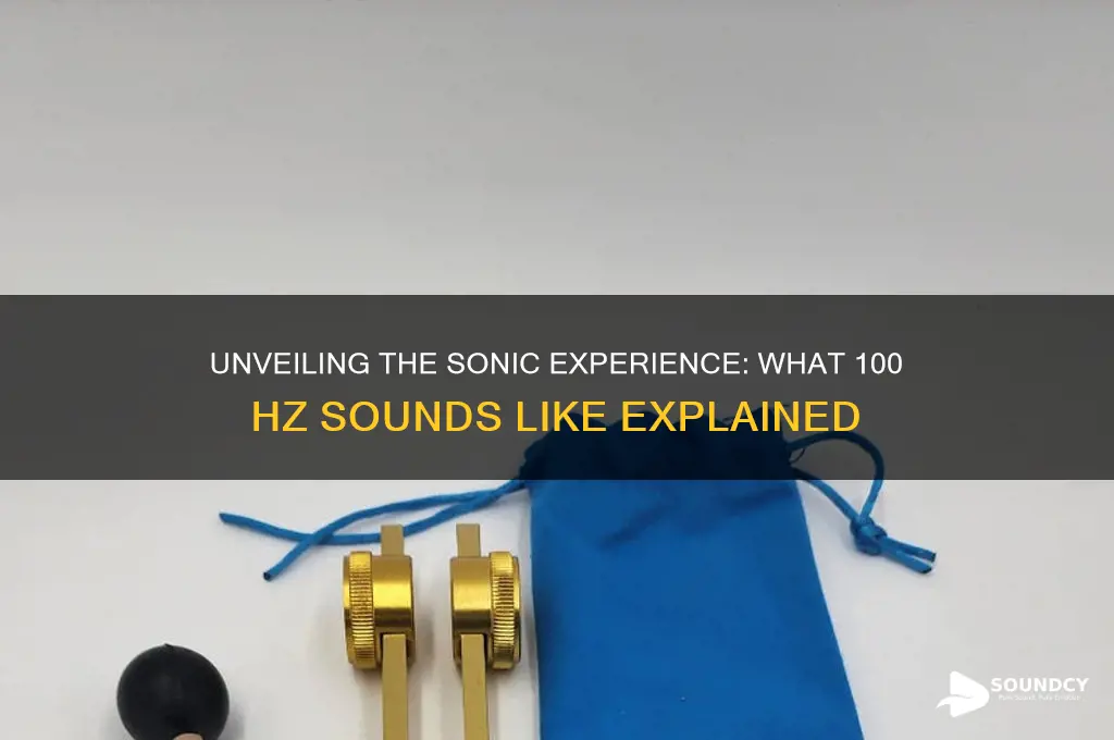 what 100 htz sounds lime