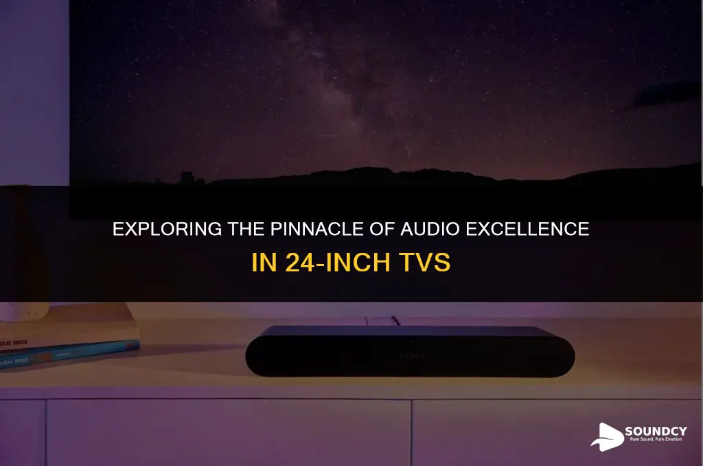what 24 in tv has the best sound quality