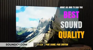 Unveiling the Ultimate 65-Inch UHD TV with Exceptional Sound Quality