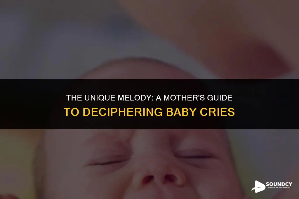 what a baby cry sounds like to the mom