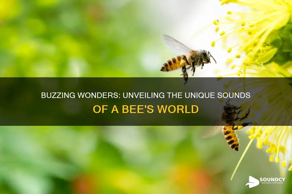 what a bee sounds like