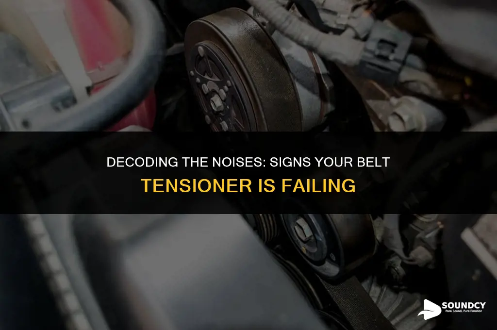 what a belt tensioner sounds like when goin bad