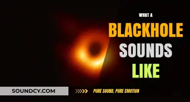Unveiling the Cosmic Whisper: What Does a Black Hole Sound Like?