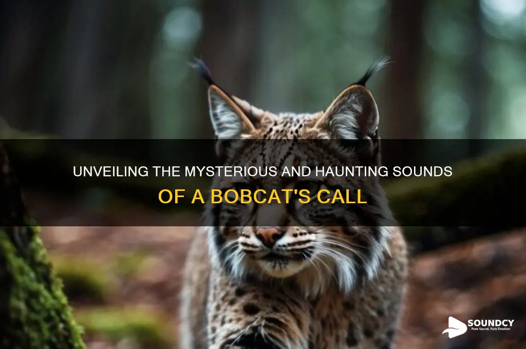 what a bobcat sounds like