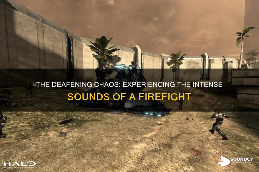 what a firefight sounds like