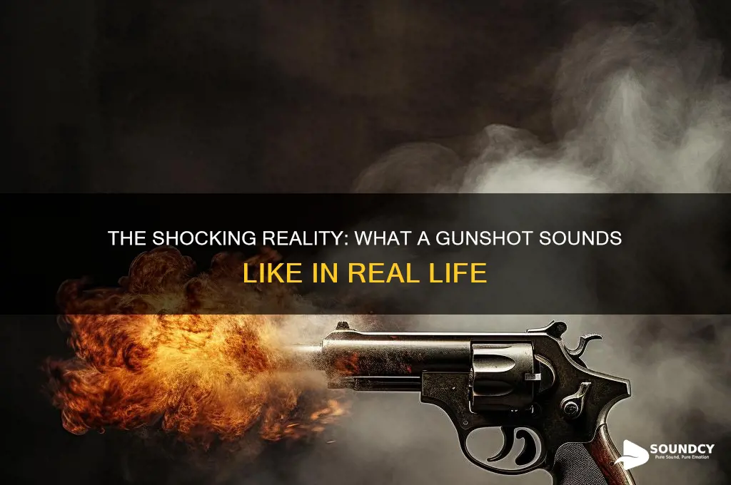 what a gunshot sounds like