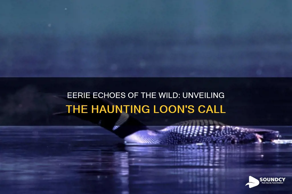 what a loon sounds like