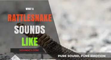 Unveiling the Distinct Rattle: What a Rattlesnake Sounds Like