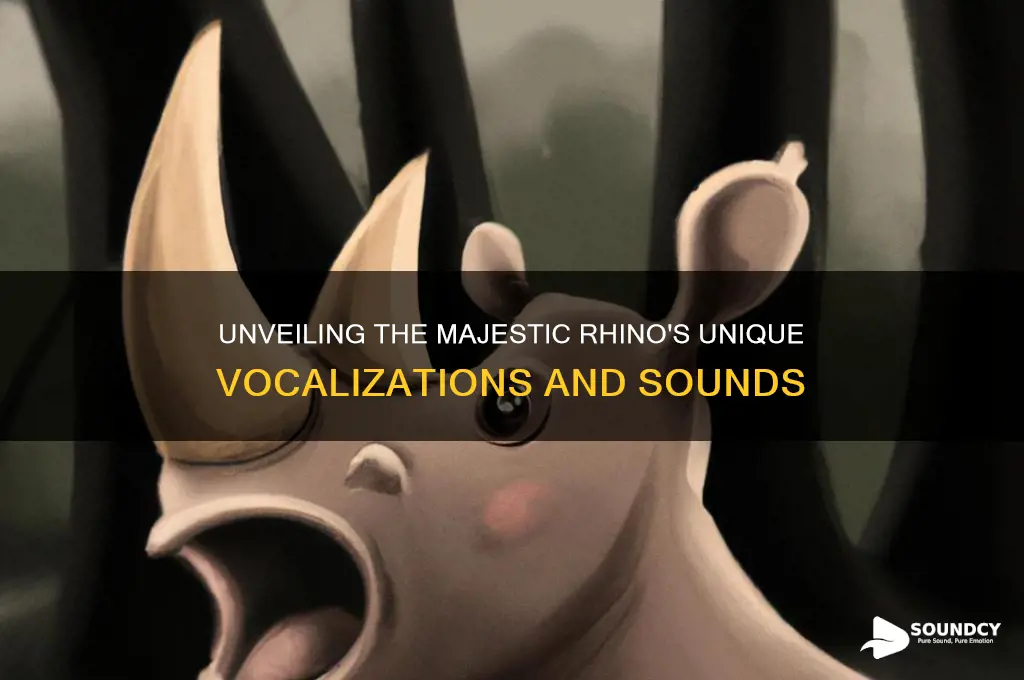what a rhino sounds like