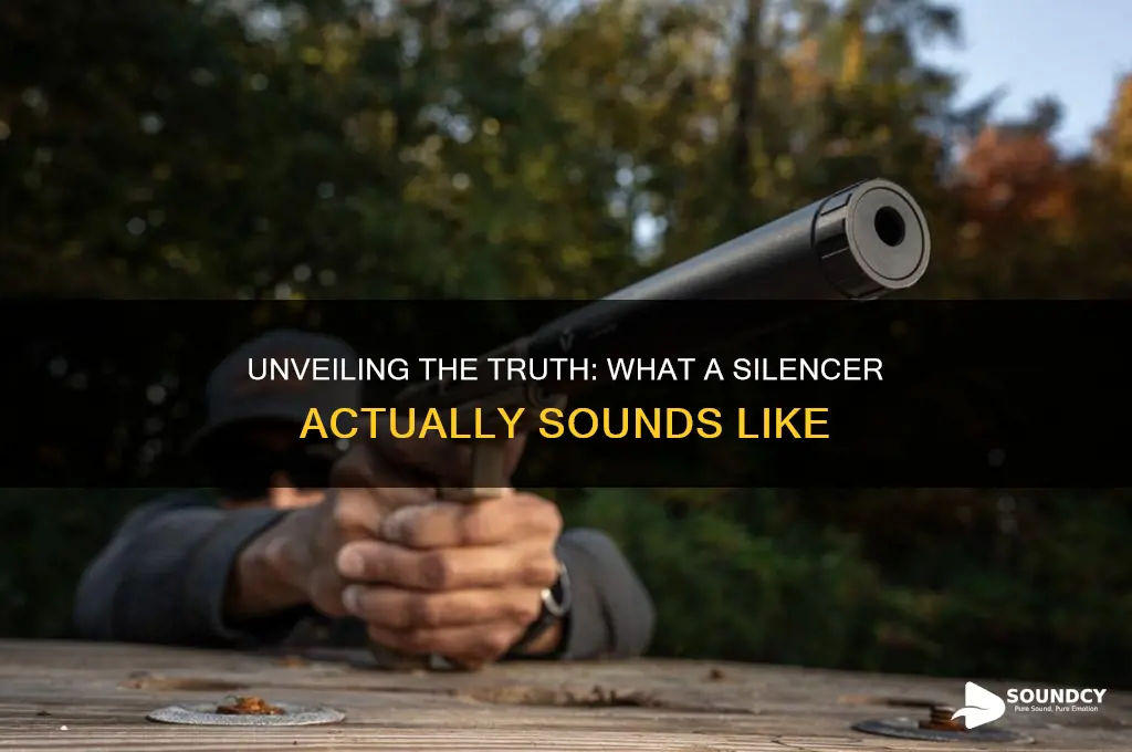 what a silencer sounds like