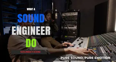 Unveiling the Role: What Does a Sound Engineer Actually Do?