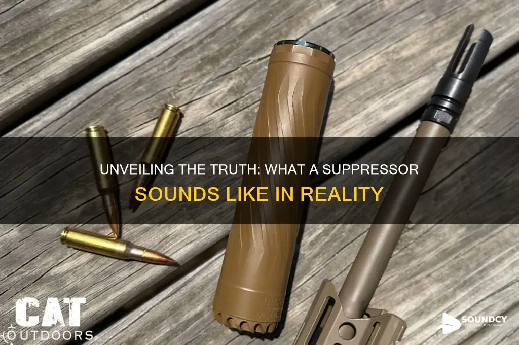 what a suppressor sounds like