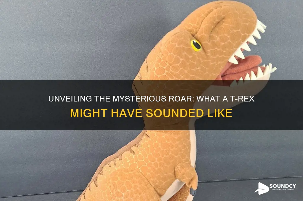 what a trex sounds like