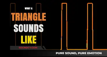 Exploring the Sonic Geometry: What Does a Triangle Sound Like?