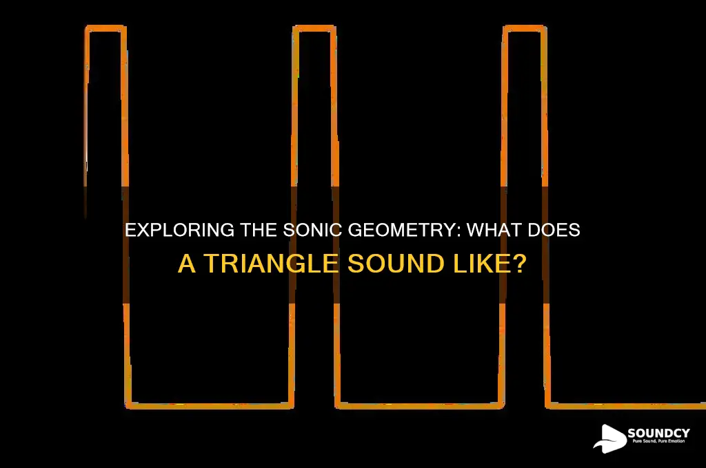 what a triangle sounds like