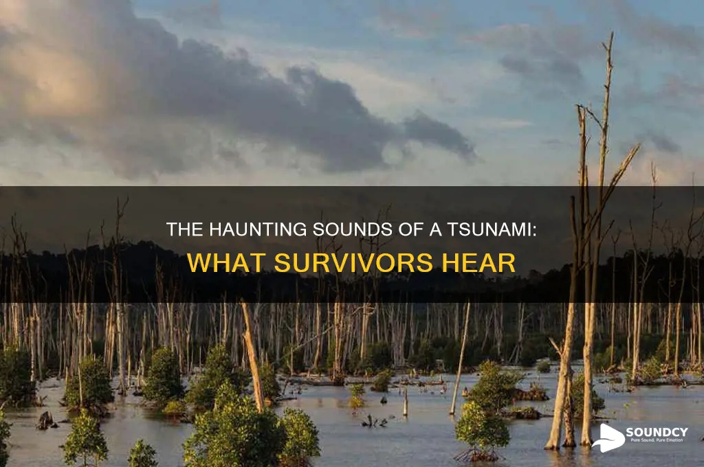 what a tsunami sounds like