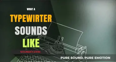 The Clacking Symphony: Exploring the Unique Sounds of a Typewriter