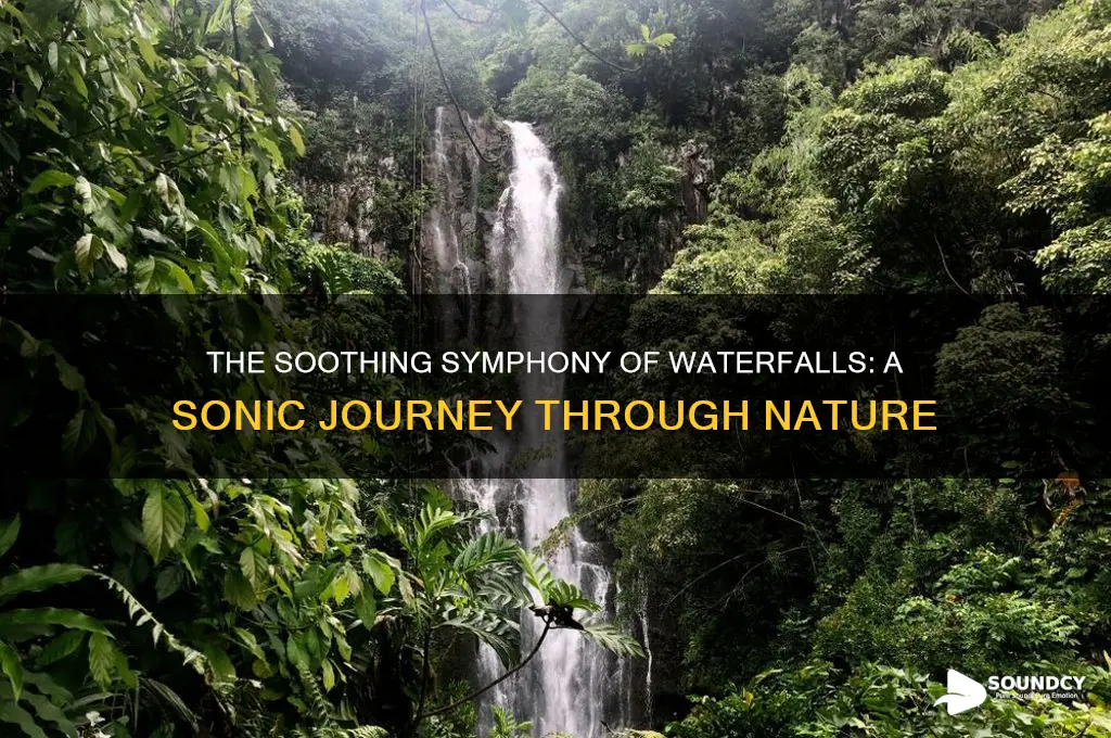 what a waterfall sounds like