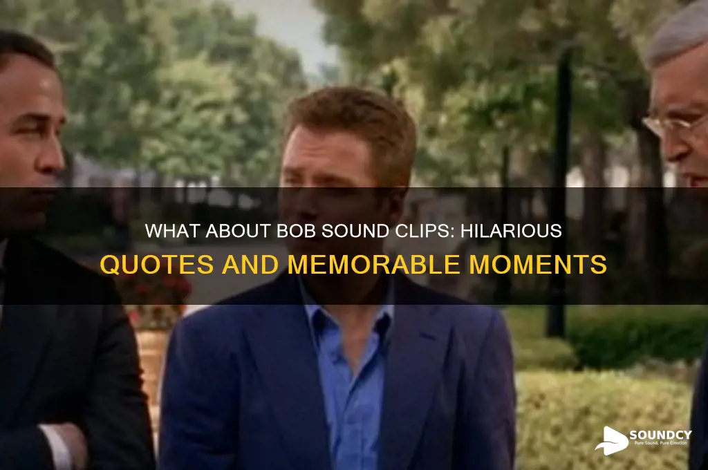 what about bob sound clips