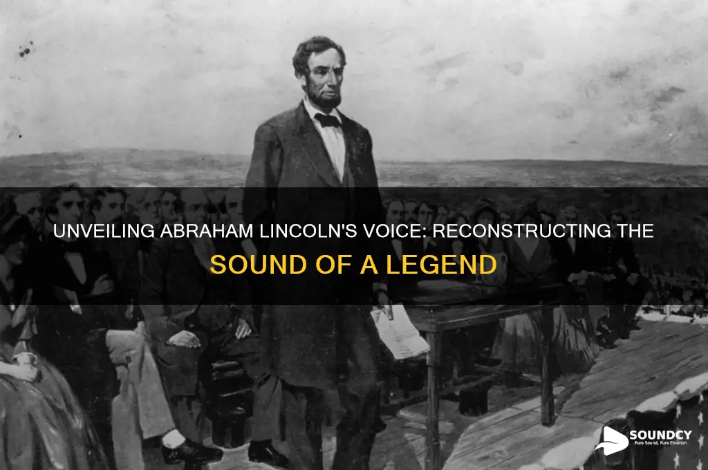 what abraham lincoln sound like