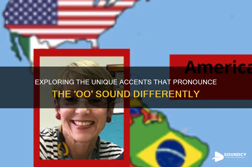 what accent makes oo sound