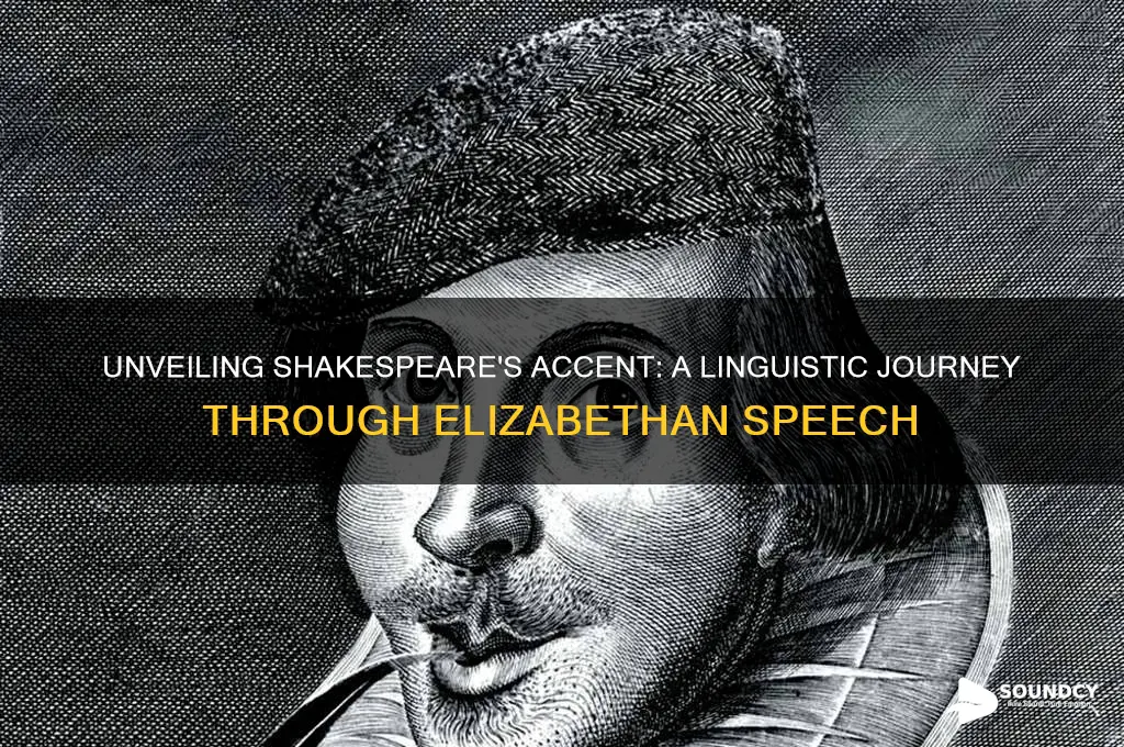 what accent sounds like shakespeare