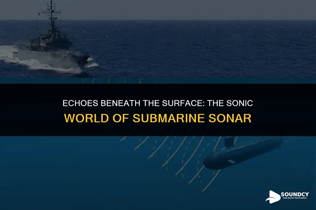 what active sonar actually sounds like on a submarine