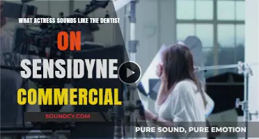 Which Actress Voices the Sensodyne Dentist? A Commercial Mystery Unveiled