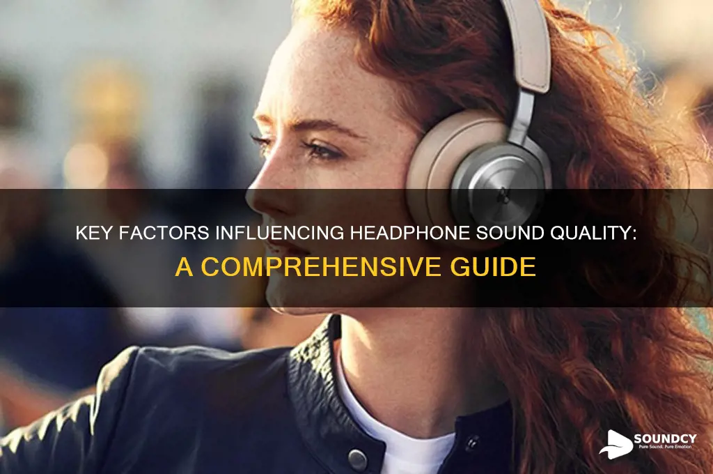 what affects headphone sound quality