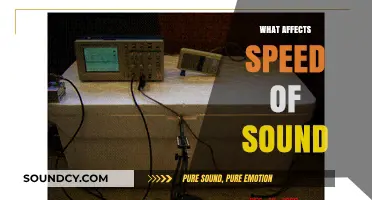 Factors Influencing Sound Speed: Medium, Temperature, and Pressure Explained