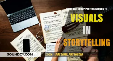Unveiling the Age Group That Favors Auditory Tales Over Visual Narratives