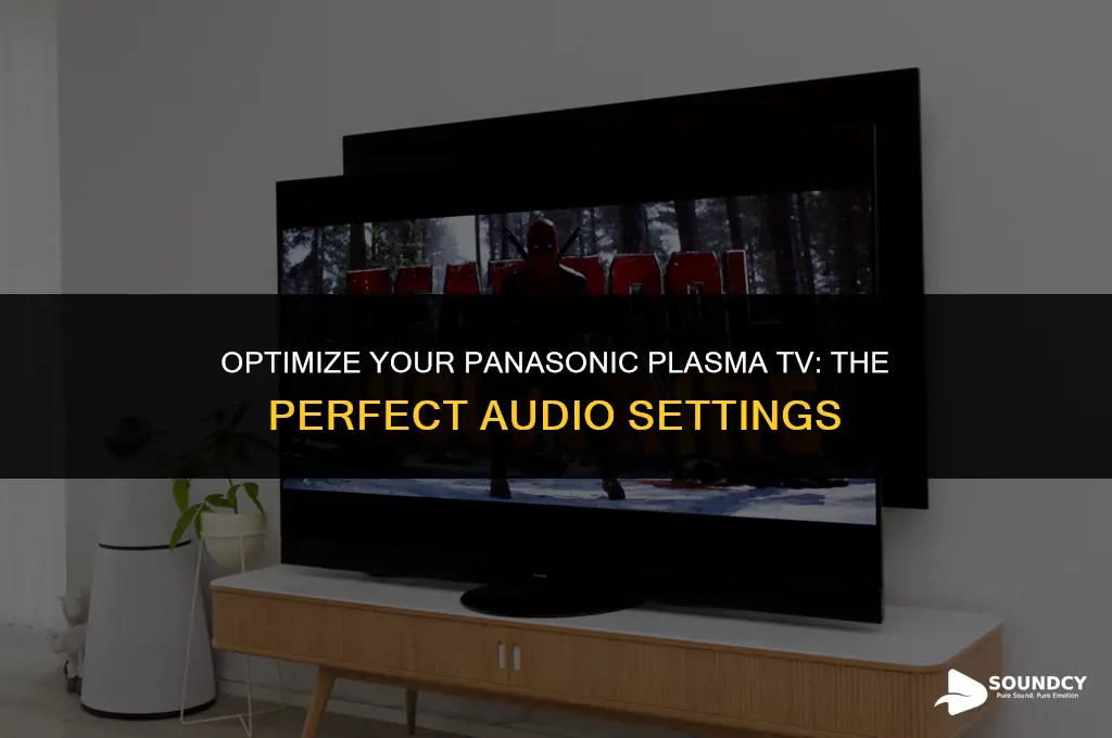 what al sound setting for your pansonic plasma tv