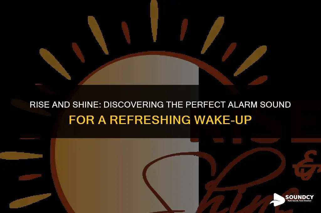 what alarm sound is best to wake up to