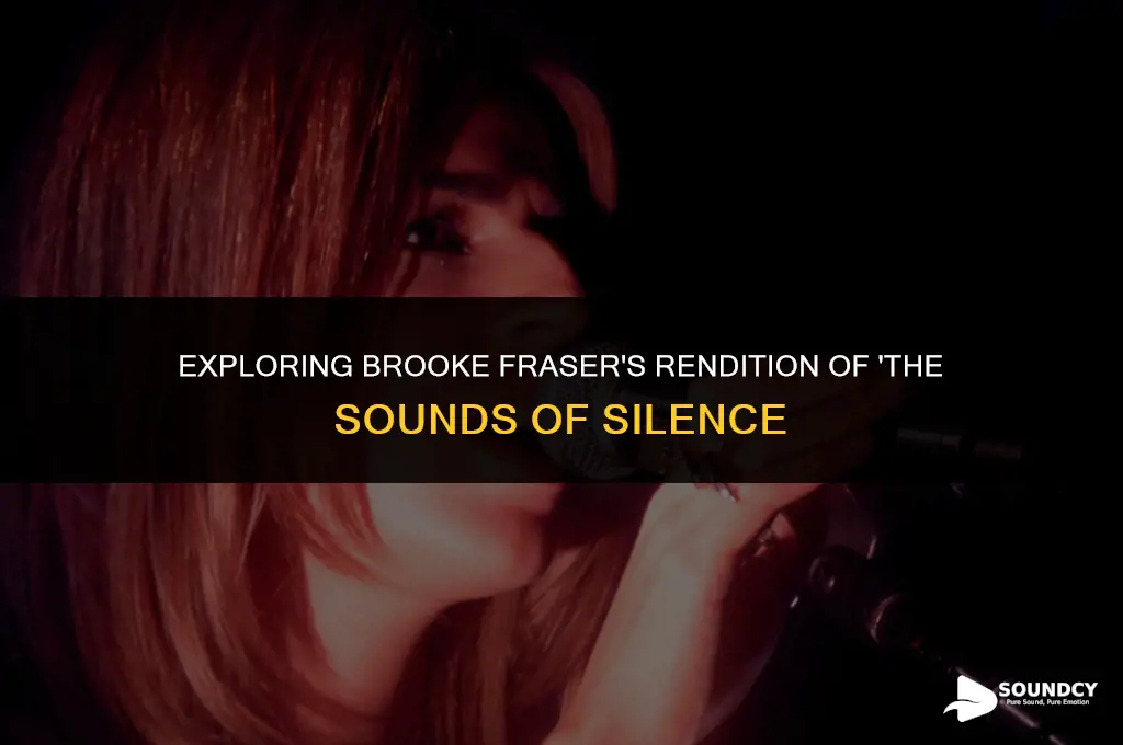 what album is brooke fraser the sounds of silence