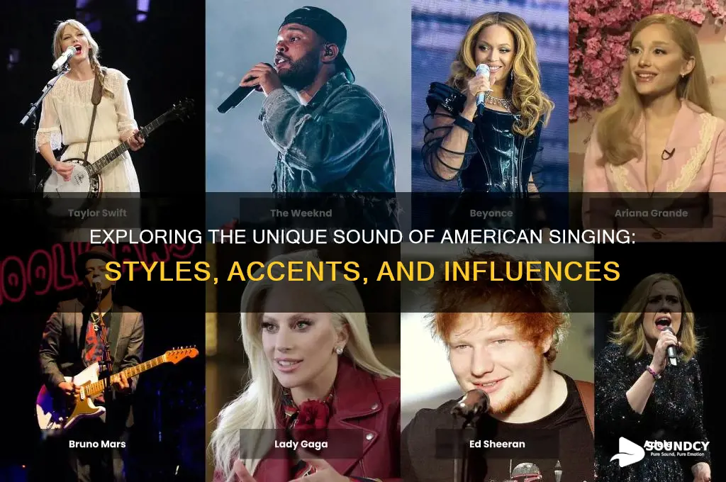 what american singing sounds like