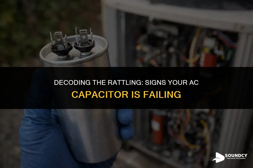 what an ac with a bad capacitor sound like